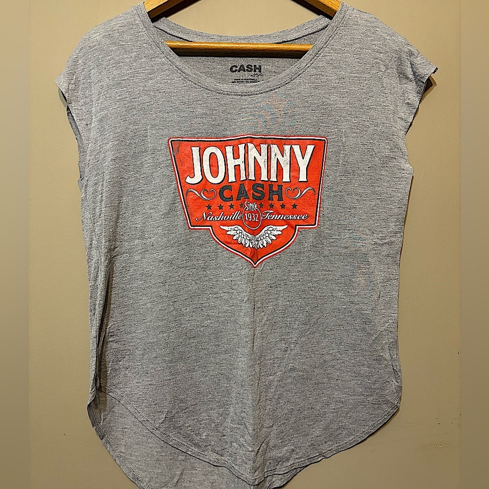 JOHNNY CASH Nashville Tennessee Oversized Tee